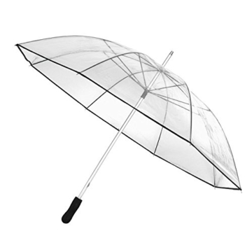 Regenschirm transparent Stockschirm Partnerschirm Golfschirm Schirm XXL - 