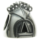 Queenberry Camping-Zelt Charm-Anhänger Sterling-Silber, für Picknick, Reise, Urlaub, für Armbänder von Pandora, Chamilia, Troll, Baigi Charm-Armbänder - 1