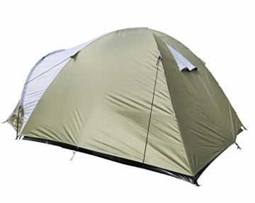 Climecare Kuppelzelt 2-3-4 Personen, Zelte 3 Jahreszeiten Kuppelzelt Outdoor Campingzelt Iglu-Zelt,doppelschichtig Wasserdichtes, 210x210x135cm - 8