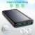 Trswyop Solar Powerbank 26800mAh, Solar Ladegerät 【3 Eingang mit Type C】 Power Bank USB-C Hohe Kapazitat Externer Akku mit 2 Ausgängen Tragbares Solar Akkupack für iPhone,iPad, Samsung, Huawei mehr - 2