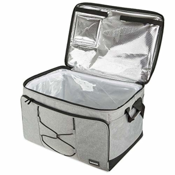 bomoe 52 Liter XXL Kühltasche groß faltbar IceBreezer KT53 - Outdoor Kühlbox Isoliertasche für unterwegs - 53x37x32 cm - Auch als Picknicktasche Thermotasche nutzbar – Perfekter Lebensmitteltransport - 9