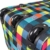 normani Reisetasche Jumbo Big-Travel mit Rollen riesige XXL Farbe Neon Square - 3