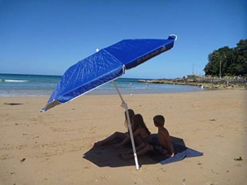 Banz Sun Shade Faltbarer Sonnenschirm Foldabrella, Blau und Silber, 75 x 12 x 12 Zentimeter - 4