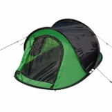 Laneetal Campingzelt Wurfzelt 2-3 Personen Zelt Sekundenzelt Camping Festival Outdoor Wassefestes Zelt 3 Jahreszeiten 145x240x100cm Grün - 1