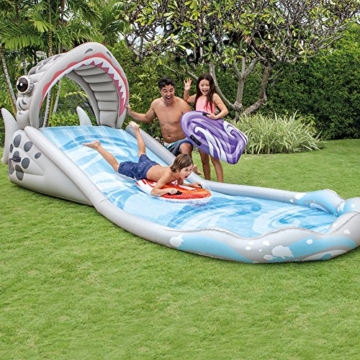 Intex Surf 'N Slide - Kinder Aufstellpool - Planschbecken - 442 x 168 x 163 cm - Für 6+ Jahre - 4