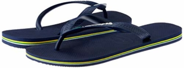 Havaianas Unisex-Erwachsene Brasil Logo Zehentrenner, Blau (Navy Blue), 43/44 EU - 16