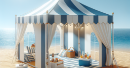 pavillon zelt für den Strand