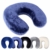 Schramm Rocco e.K. Nackenkissen 4 Farben wählbar Reisekissen Nackenhörnchen orthopädisches Nackenstützkissen Memory-Schaum Travel Neck Pillow, Farbe:schwarz - 7